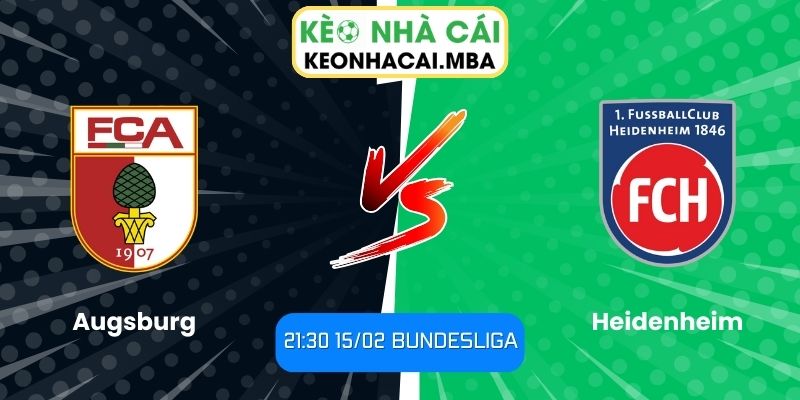 Soi kèo Augsburg vs Heidenheim